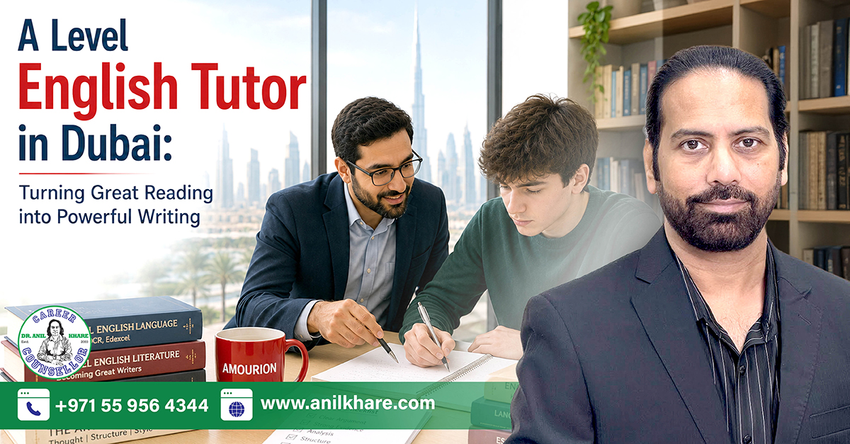 A Level English Tutor in Dubai