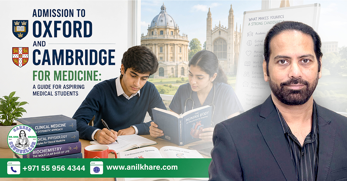 Admission to Oxford and Cambridge for Medicine