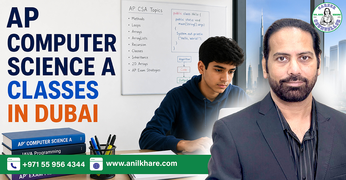 AP Computer Science A Classes in Dubai