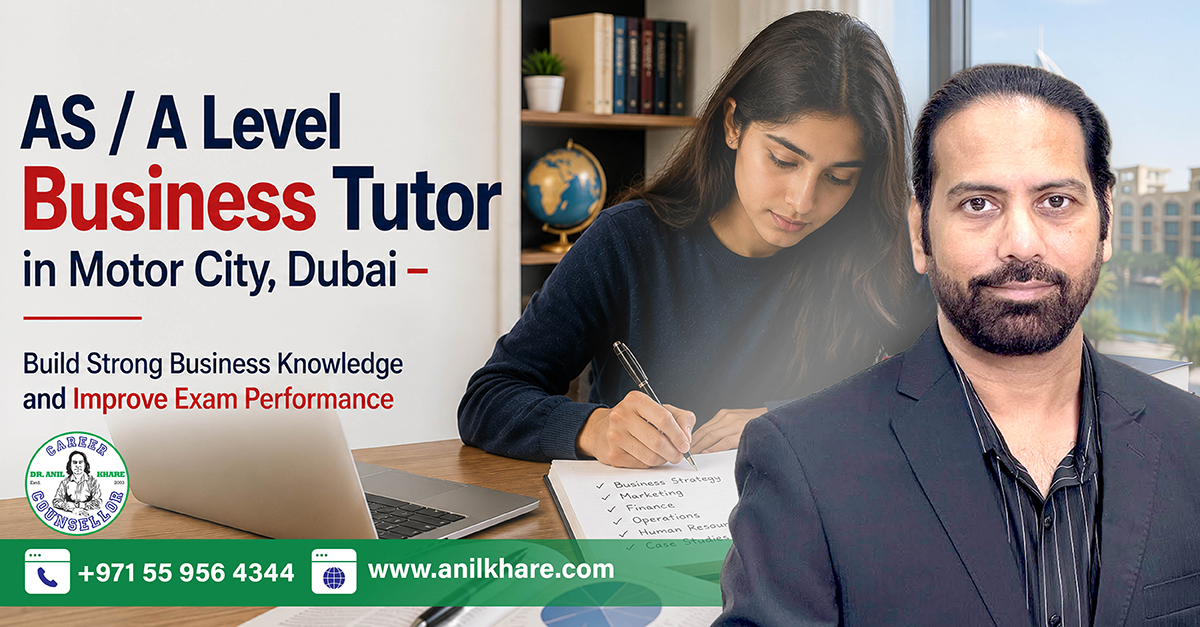 AS / A Level Business Tutor in Motor City, Dubai