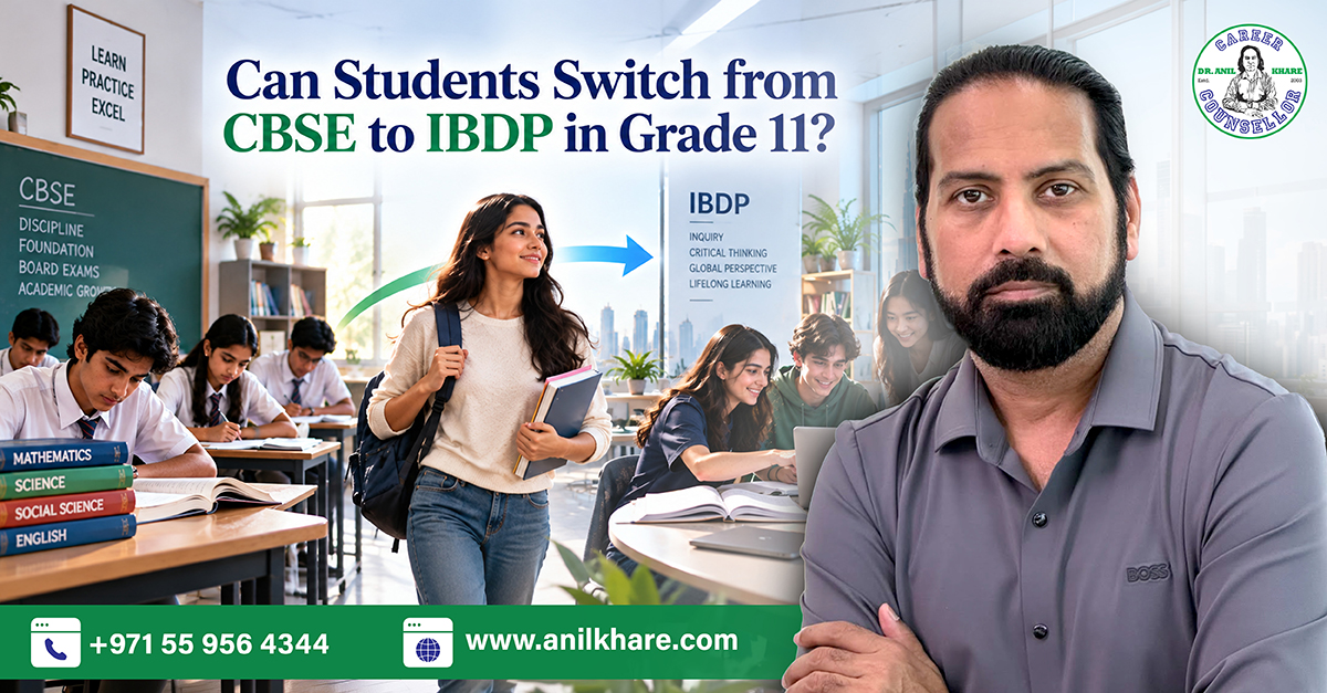 Switch from CBSE to IBDP