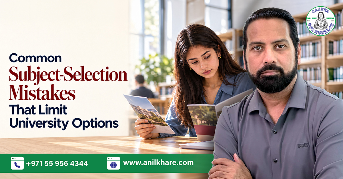 Common Subject-Selection Mistakes
