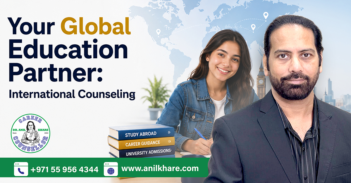 An international education counselor in Dubai